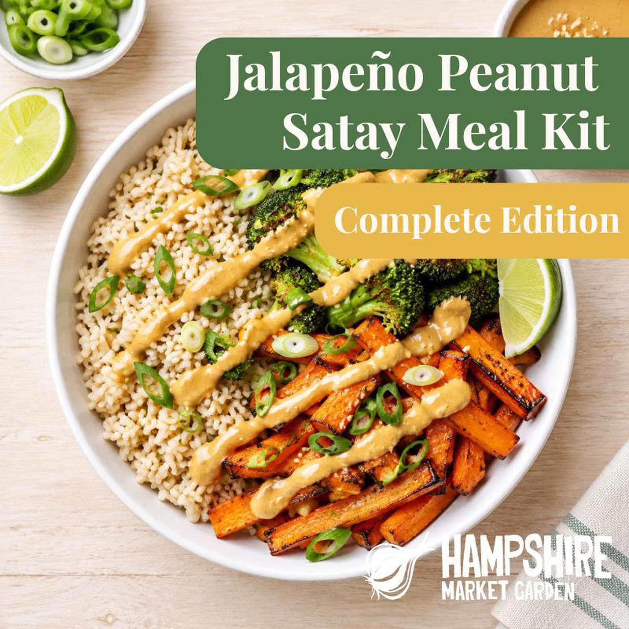 Jalapeño Peanut Satay Meal Kit.