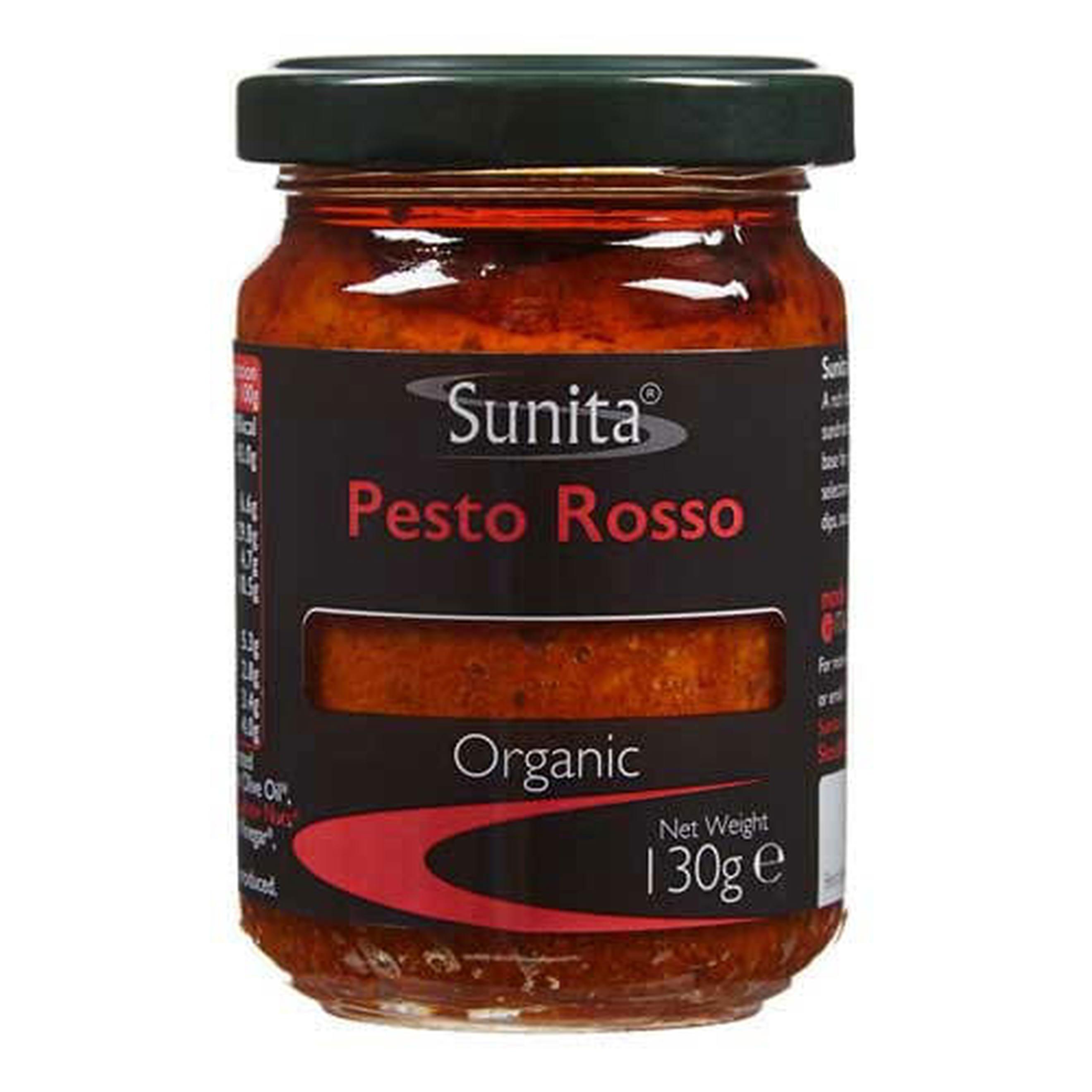 Organic Pesto Rosso – Rich Italian Sundried Tomato & Nut Blend