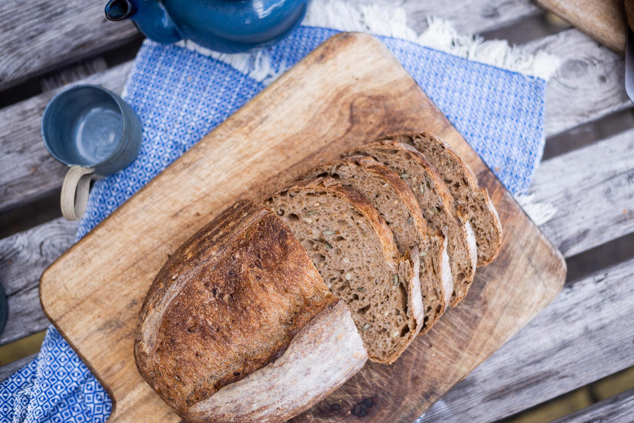 . Seeded Sourdough Small Sliced