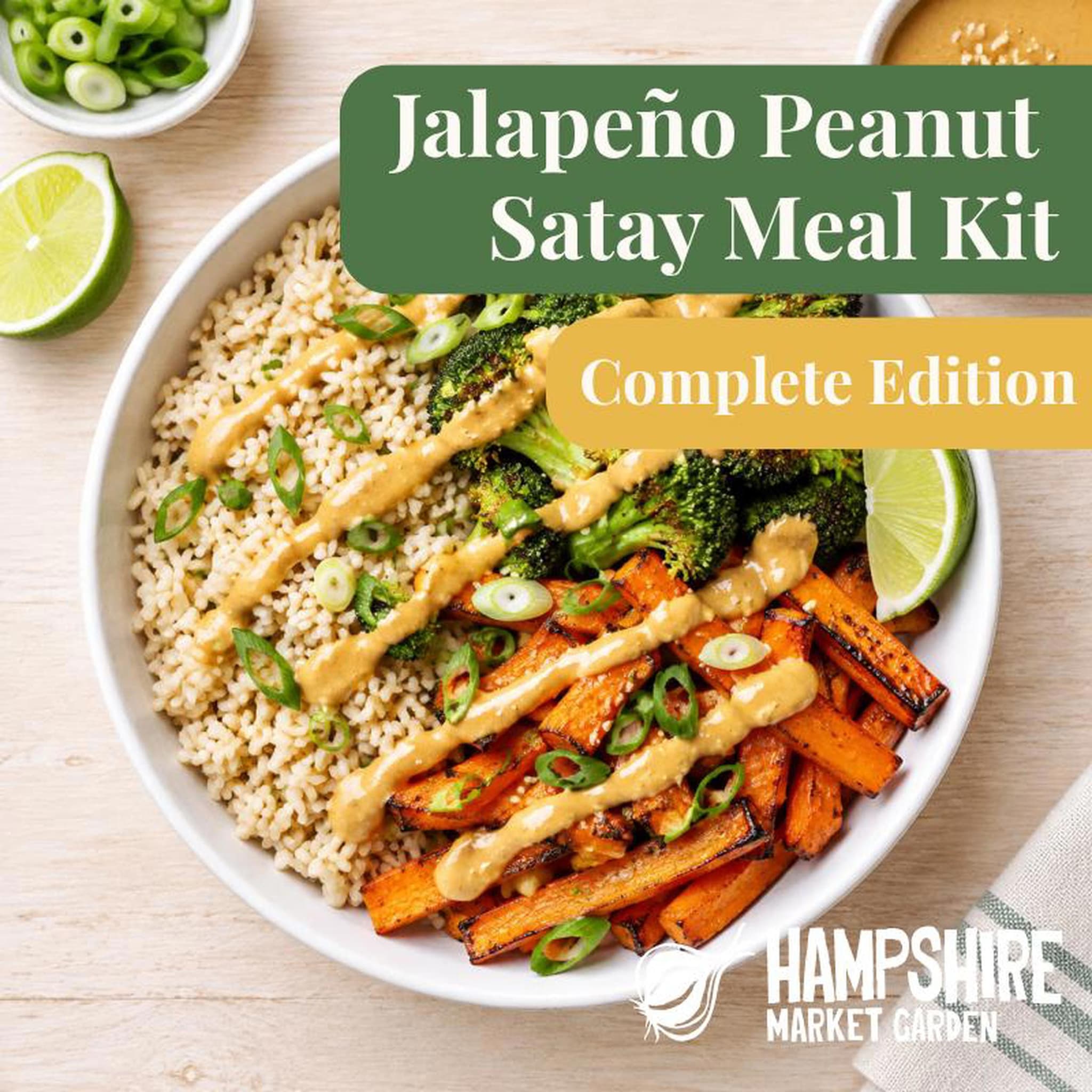 Jalapeño Peanut Satay Meal Kit