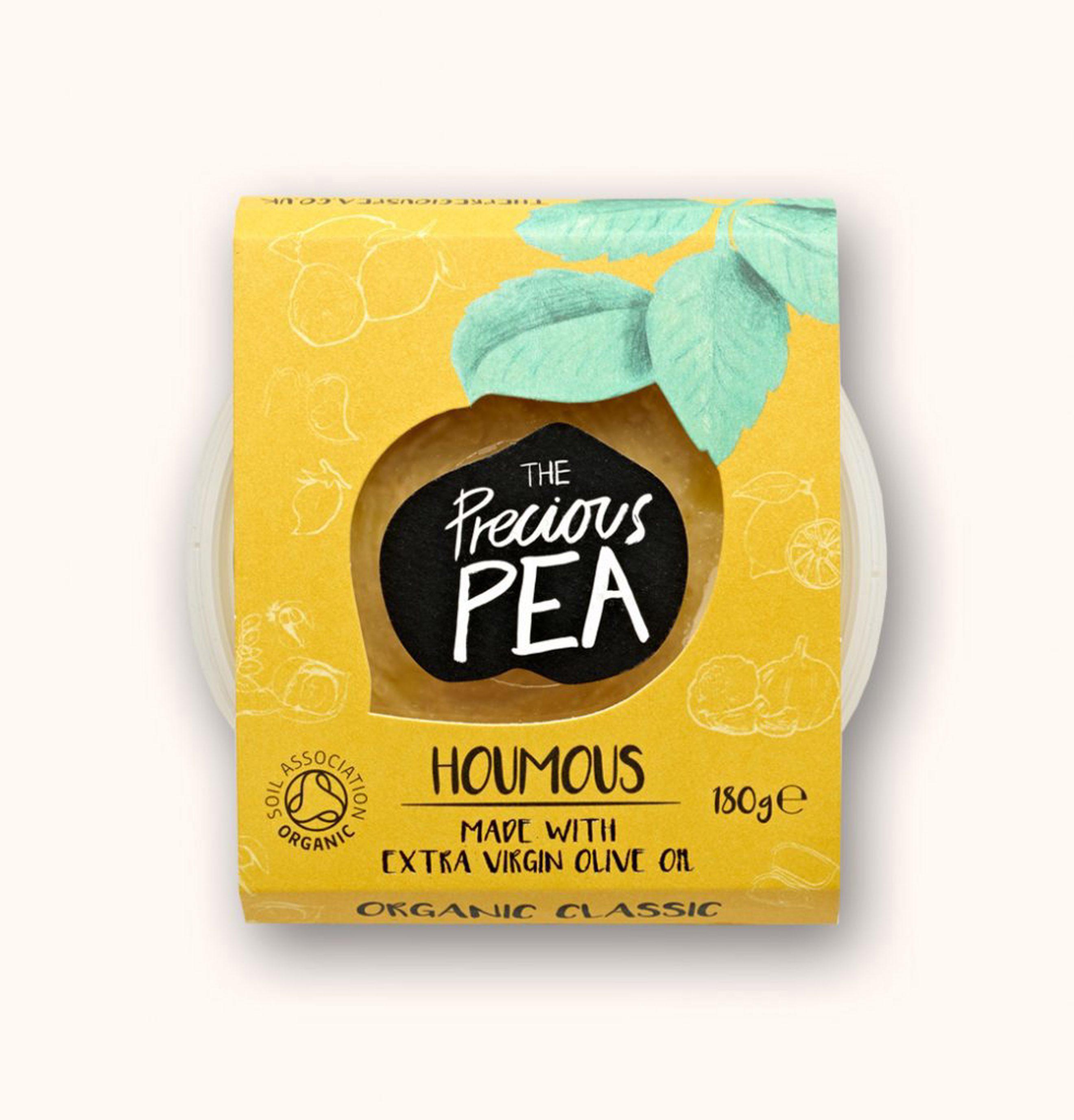 Precious Pea Organic Houmous – Gourmet Flavours, Plant‑Based & Handcrafted