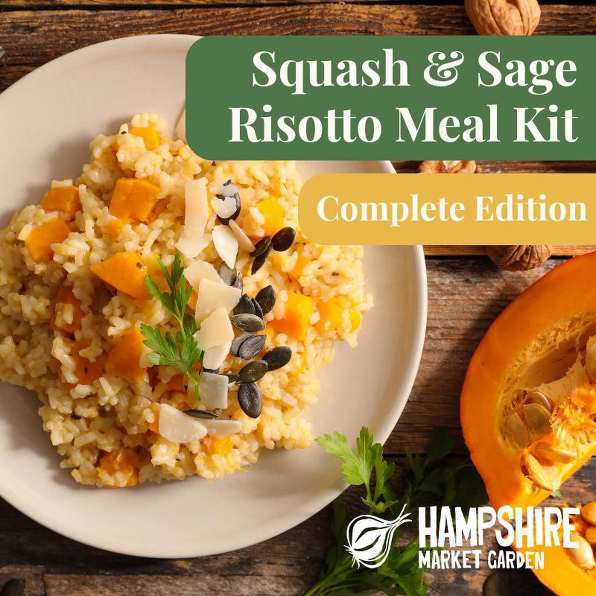 Squash & Sage Risotto Meal Kit (Complete.)