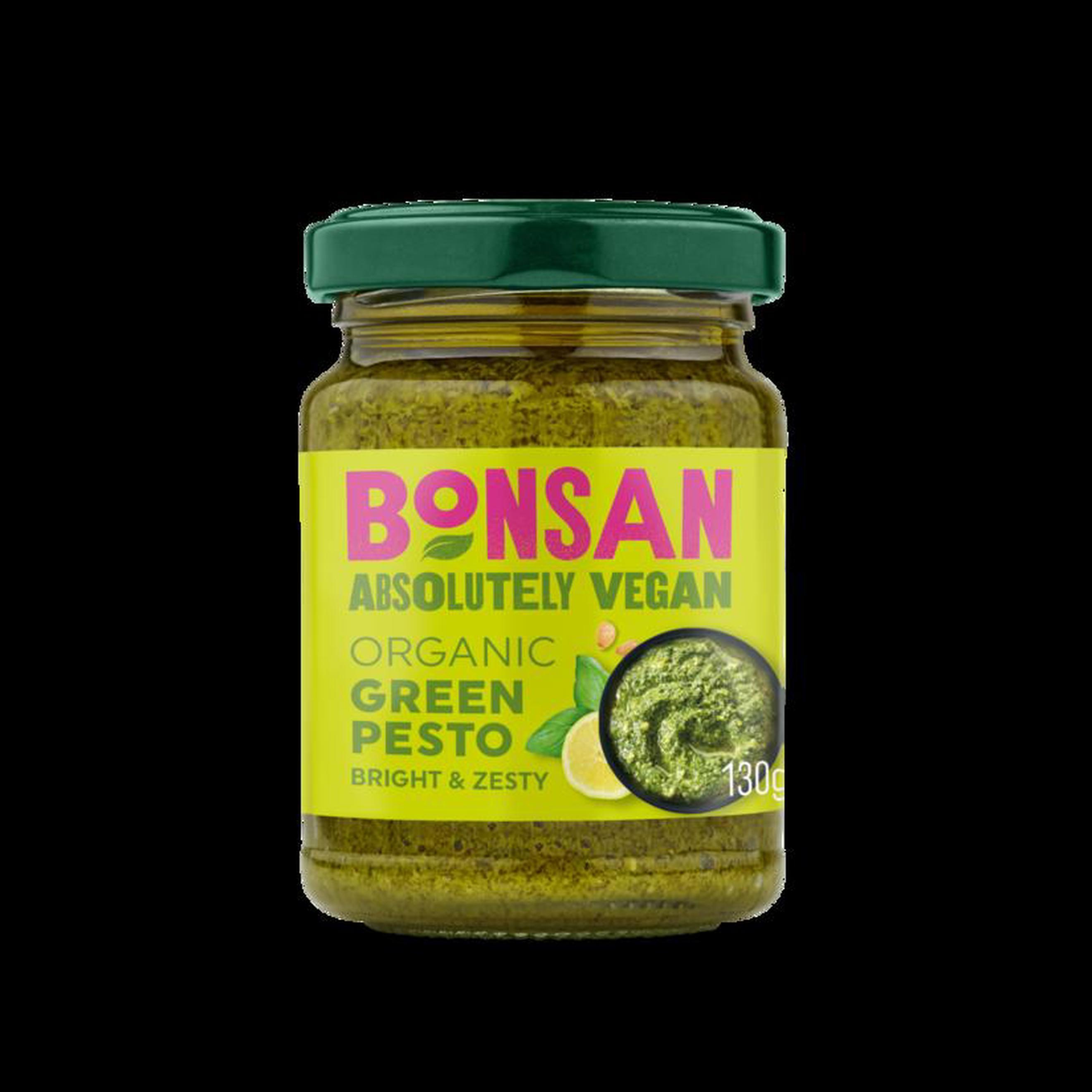 Organic Vegan Green Pesto – Dairy‑Free Basil & Pine Kernel Sauce