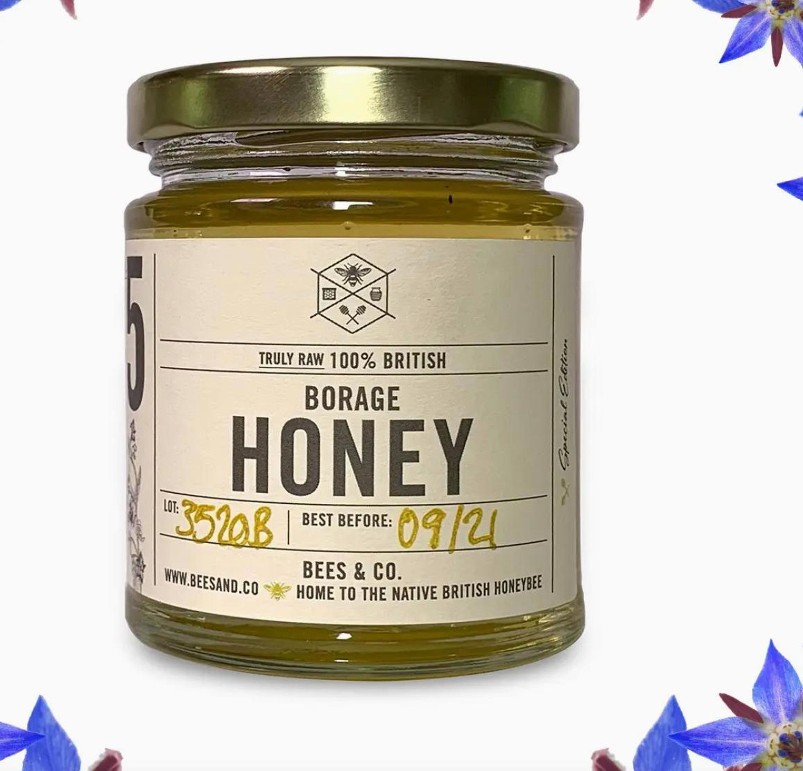Raw British Borage Honey - UK Great Taste Award Winning