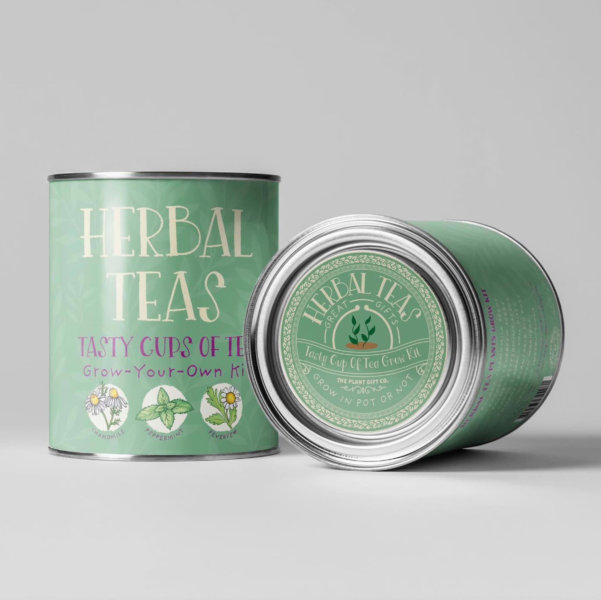 Grow Your Own Herbal Tea Kit – Home‑Grown Peppermint, Chamomile & Feverfew WAS £12.99