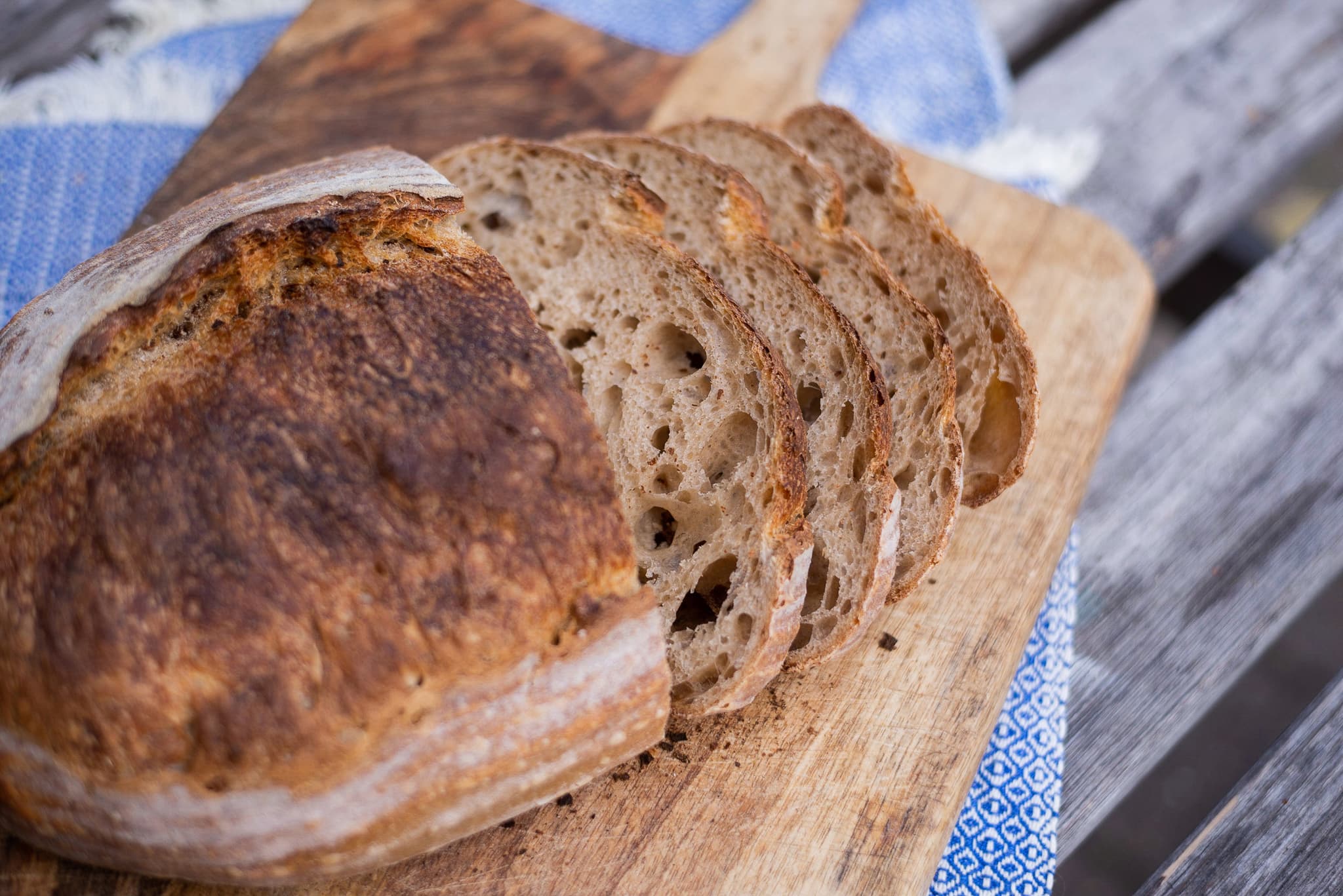 Large Lockerley Sourdough Tin Loaf – Made with Regenerative White Flour